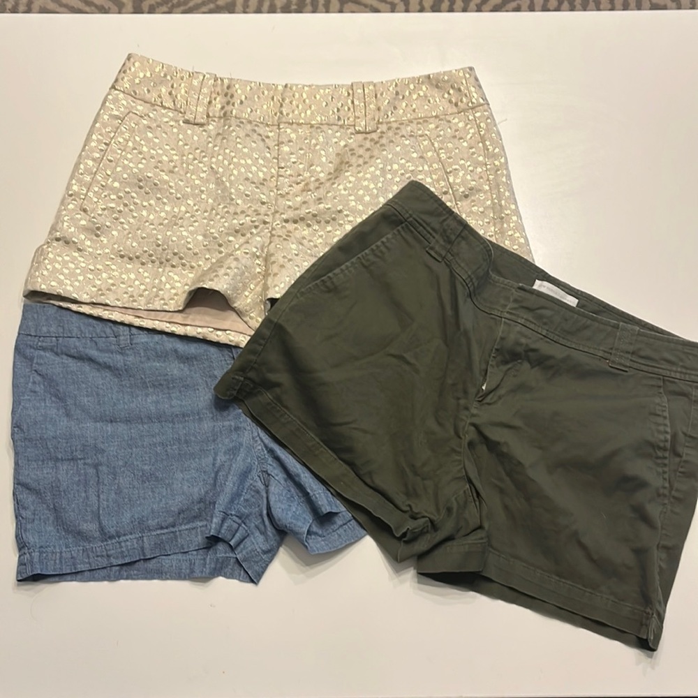 3 pairs of cute shorts, size 6